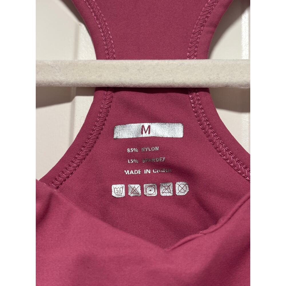 Lululemon Purple Racerback Sports Bra Medium - Picture 3 of 6